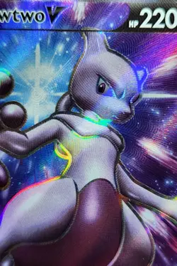 Mewtwo V SWSH229 Pokemon Sword & Shield Promo 2022 Full Art - Image 2