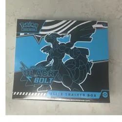 Pokemon TCG Black Bolt Elite Trainer Box by Nintendo Booster English - Image 1