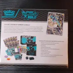 Pokemon Scarlet & Violet Black Bolt Elite Trainer Box Booster Thundurus - Image 2