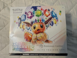 Pokemon TCG Prismatic Evolutions Pokemon Center Exclusive Elite Trainer Box - Image 1