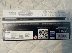 Pokemon TCG Prismatic Evolutions Pokemon Center Exclusive Elite Trainer Box - Image 4