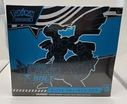 NEW POKEMON TCG: SCARLET & VIOLET BLACK BOLT ELITE TRAINER BOX - Image 1
