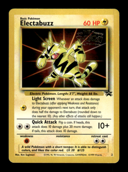 1999 Pokemon Movie Promo Electabuzz #2 LP - Image 1