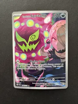 Pokemon Cynthia's Spiritomb 244/217 Me: Ascended Heroes Holo Illustration Rare - Image 1