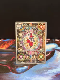 Pokemon Medicham Ascended Heroes 241/217 Illustration Rare Full Art Holo 120 HP - Image 1