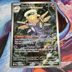 Shedinja 144/132 Illustration Rare Pokemon TCG Mega Evolution NM - Image 1