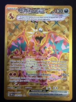 Pokemon TCG Charizard ex 228/197 Obsidian Flames Hyper Rare - Image 1