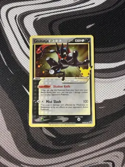 Pokemon TCG Greninja Star SWSH144 Sword & Shield Promo Celebrations Holo NM - Image 1