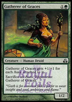 Gatherer of Graces 1x FOIL GPT MTG Guildpact Uncommon MINT green - Image 1