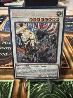 Ecclesia and The Dark Dragon 1st Edition Secret Rare Yu-Gi-Oh - Image 1