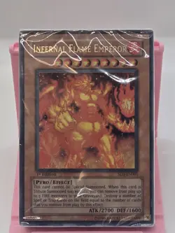 YuGiOh Infernal Flame Emperor Structure Deck SD3-EN001 1st Edition Sealed Konami - Image 1