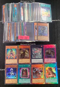 Yugioh LOCH-JPUR Secret Rare Lot x 250 Gagaga Girl Dark Magician - Image 1