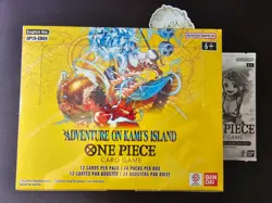 ONE PIECE TCG OP-15 Booster Box w/DASH PACK Promo - Adventure on Kami's Island - Image 1