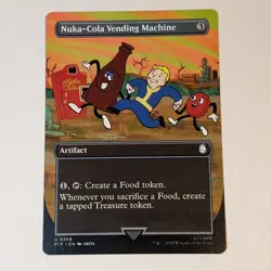 MTG Borderless "Nuka-Cola Vending Machine" NM Fallout PIP #358 - Free Shipping - Image 1