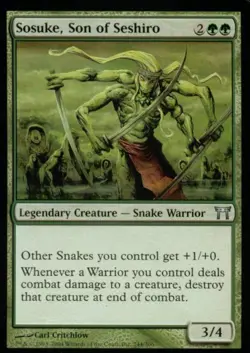 Sosuke, Son of Seshiro - Light Play MTG Champions of Kamigawa - Image 1
