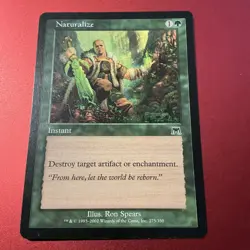 MTG Magic the Gathering Onslaught Naturalize NM - Image 2