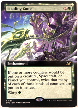 MTG Loading Zone (Extended Art) Edge of Eternities 344 NM - Image 1