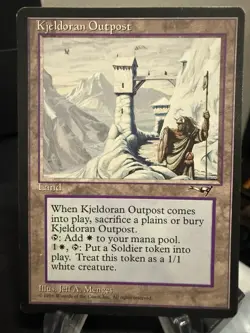 MTG Magic the Gathering Alliances Kjeldoran Outpost - Image 1