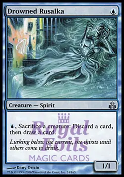 Drowned Rusalka 1x FOIL GPT MTG Guildpact Uncommon MINT blue - Image 1
