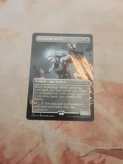 Stoneforge Mystic Borderless Foil Double Masters MTG NM - Image 1