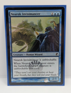MTG Neurok Invisimancer Scars of Mirrodin Foil Common NM - Image 1