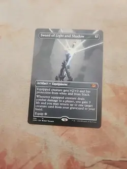 Sword Of Light And Shadow Borderless Double Masters MTG NM - Image 1