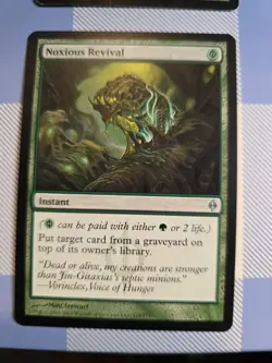 Noxious Revival New Phyrexia Regular MTG - Image 1