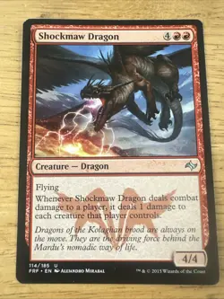 Shockmaw Dragon [Fate Reforged] Magic MTG - Image 1