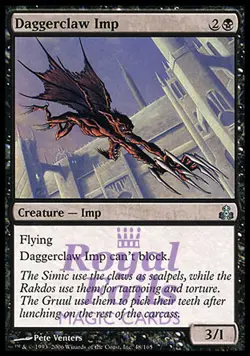 Daggerclaw Imp 2x FOIL GPT MTG Guildpact Uncommon MINT black - Image 1