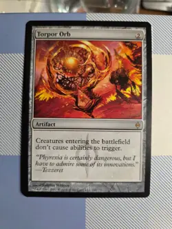 Torpor Orb New Phyrexia Regular MTG - Image 1