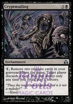 Cryptwailing 2x FOIL GPT MTG Guildpact Uncommon MINT black - Image 1