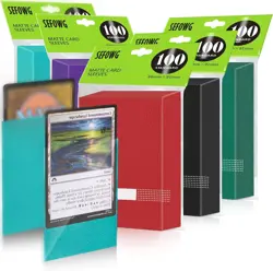 500 PCS MTG Card Sleeves, 5 Colors Matte 500 5 - Image 1