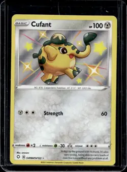 2021 Pokemon SWSH Shining Fates Cufant Shiny Vault #SV090/SV122 - Image 1