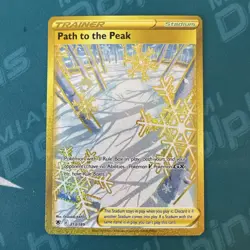 Pokemon Astral Radiance Path to the Peak (Trainer) 213/189 Swsh10: - Image 1