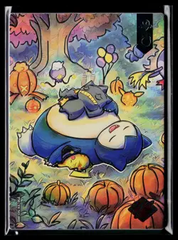 Pokemon Eif Origin CHASE CASE HIT STARRY NIGHT HOLO YS 003 ~ Snorlax Pikachu + - Image 1