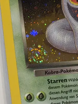 Pokemon German Dunkles Arbok 2/82 Team Rocket Holo Vintage WOTC - SWIRL 🌀 - Image 3