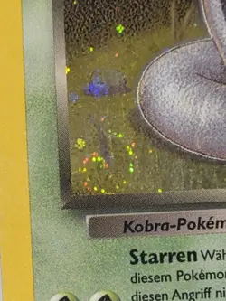 Pokemon German Dunkles Arbok 2/82 Team Rocket Holo Vintage WOTC - SWIRL 🌀 - Image 4