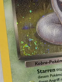 Pokemon German Dunkles Arbok 2/82 Team Rocket Holo Vintage WOTC - SWIRL 🌀 - Image 5