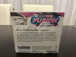 Pokemon TCG Sword & Shield Fusion Strike Booster Box Factory Sealed - Image 4