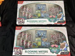 Pokemon Scarlet & Violet 151 Blooming Waters Premium Collection Sealed SET OF 2 - Image 1