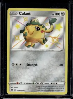 2021 Pokemon SWSH Shining Fates Cufant Shiny Vault #SV090/SV122 - Image 1