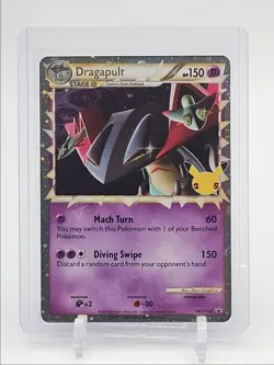DRAGAPULT 2021 POKEMON CELEBRATIONS CLASSIC BSP HOLO #SWSH132 Q6650 - Image 1