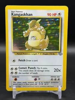 Pokemon Kangaskhan 5/64 Holo Rare 1999 Unlimited Jungle English NM - Image 1