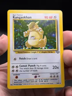 Pokemon Kangaskhan 5/64 Holo Rare 1999 Unlimited Jungle English NM - Image 3