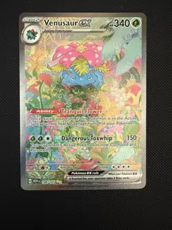 Venusaur EX #198/165 - 2023 Pokemon Mew EN 151 - NM + !! - Image 1