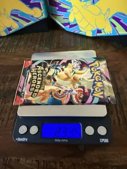 2026 Pokemon Ascended Heroes Booster Pack 23.35G (Ex Heavy) (Poss God Pack!!) - Image 1