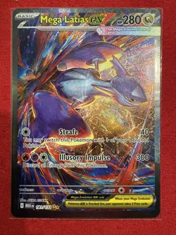 Mega Latias ex (Special Illustration Rare) 181/132 - Mega Evolution NM/M Pokemon - Image 1