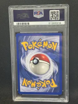 2002 Pokemon League Machamp #43 BLACK STAR PROMO PSA 8 - Image 2
