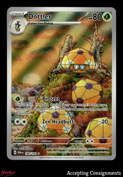 2023 Pokemon TCG Scarlet & Violet Paradox Rift #184 Dottler IR FULL ART - Image 1