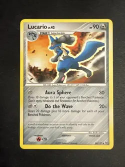 Pokemon TCG Lucario Platinum 53/127 Regular Uncommon - Image 1